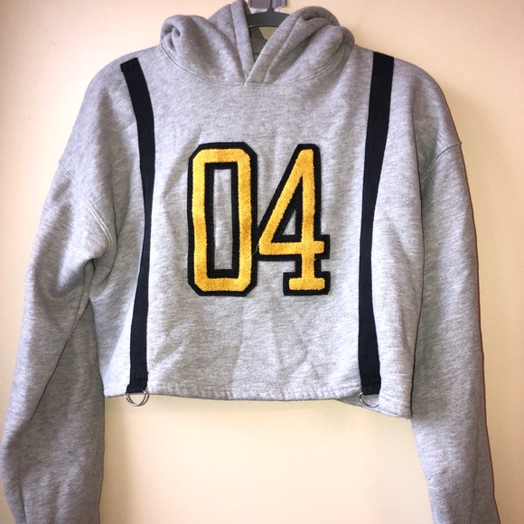 LF varsity number cropped hoodie - Picture 1 of 2